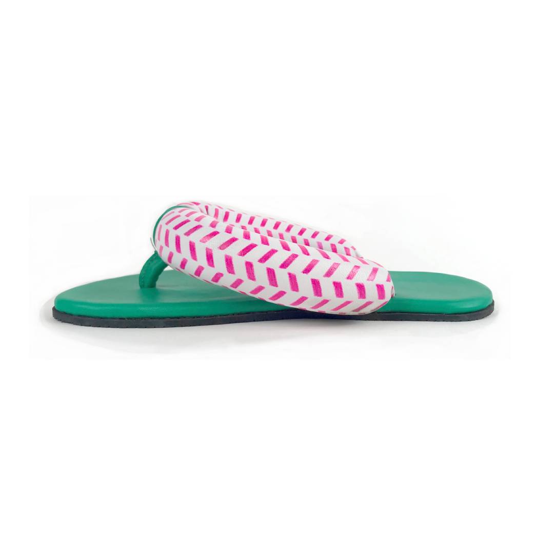 Almodóvars in Hot Pink/Emerald Green